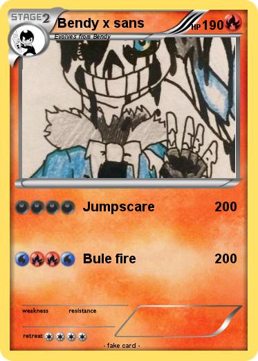Pokemon Bendy x sans