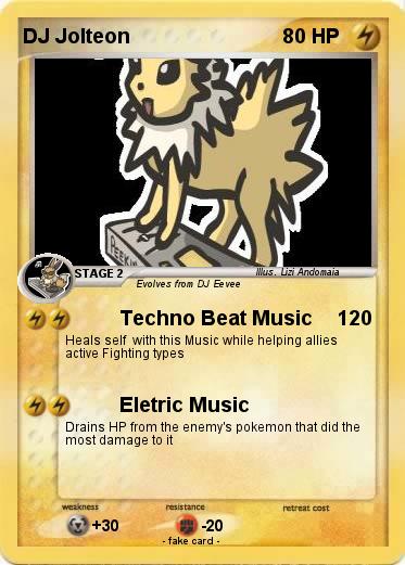 Pokemon DJ Jolteon