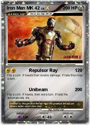 Pokemon Iron Man MK 42