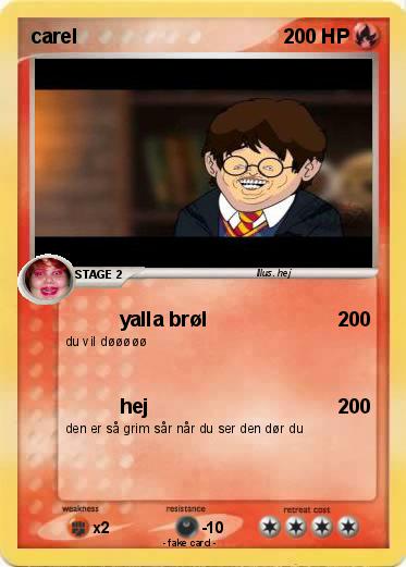 Pokemon carel