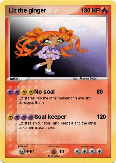 Pokemon Liz the ginger