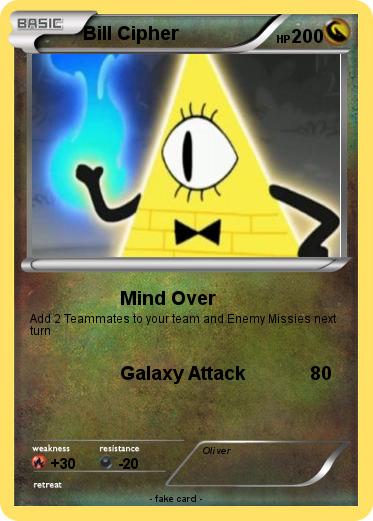 Pokemon Bill Cipher
