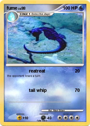 Pokemon fume