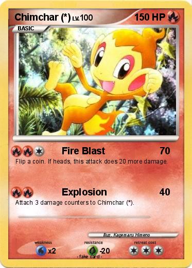 Pokemon Chimchar (*)