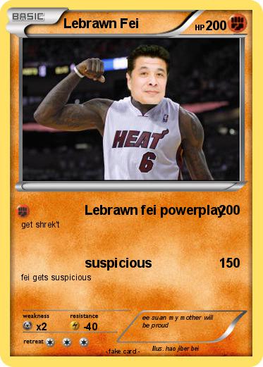 Pokemon Lebrawn Fei