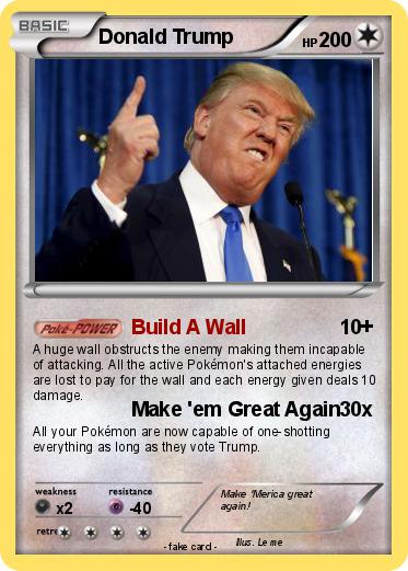 Pokemon Donald Trump