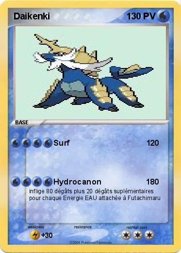 Pokémon Daikenki 6 6 - Surf 1 - Ma carte Pokémon