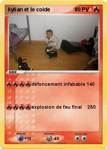 Pokemon kylian et le coide