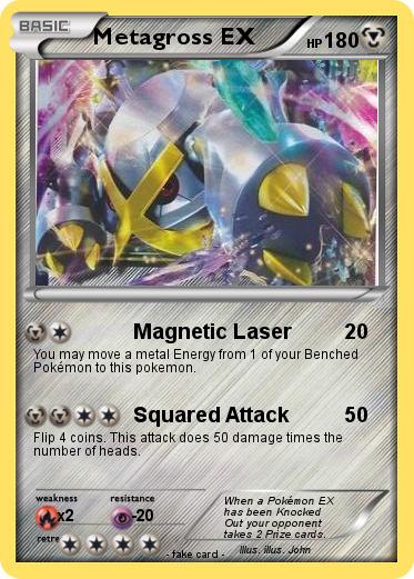 Pokemon Metagross EX