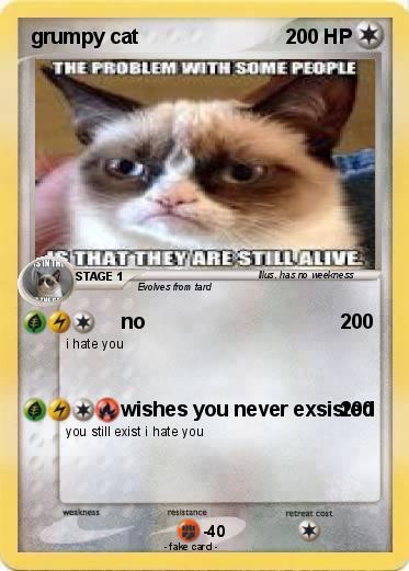 Pokemon grumpy cat