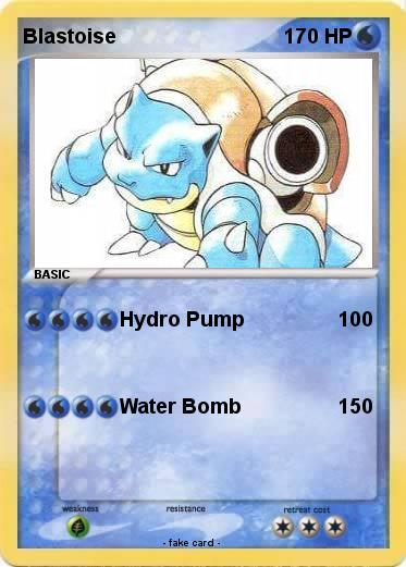 Pokemon Blastoise
