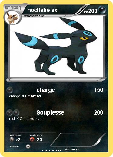 Pokemon nocltalie ex