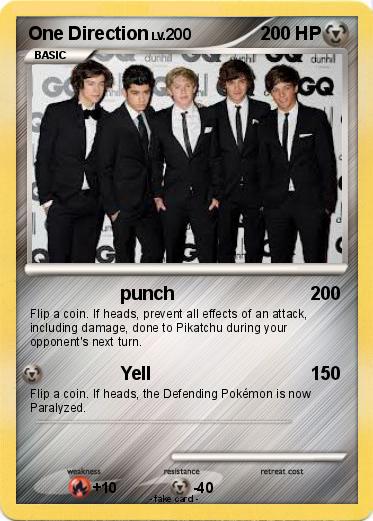 Pokemon One Direction