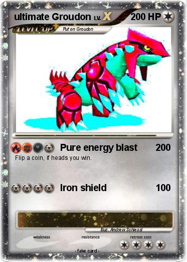 Pokemon ultimate Groudon