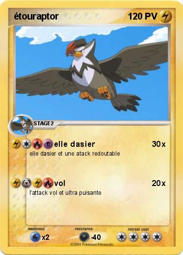 Pokemon étouraptor