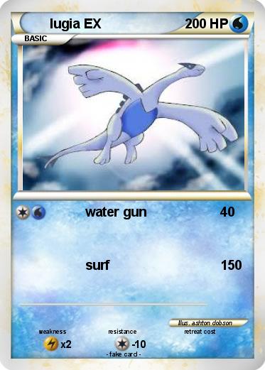 Pokemon lugia EX
