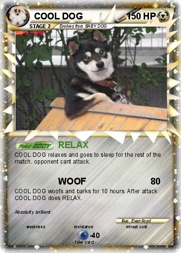 Pokemon COOL DOG