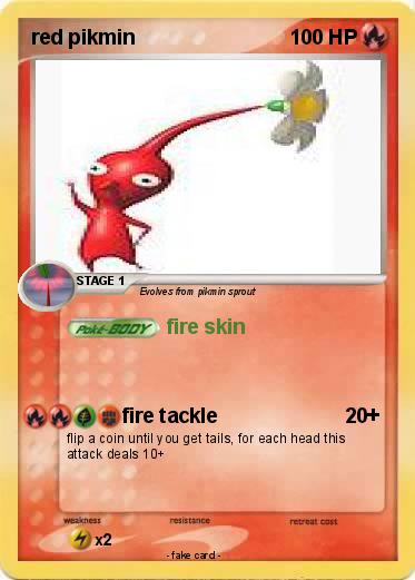 Pokemon red pikmin