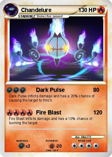 Pokemon Chandelure