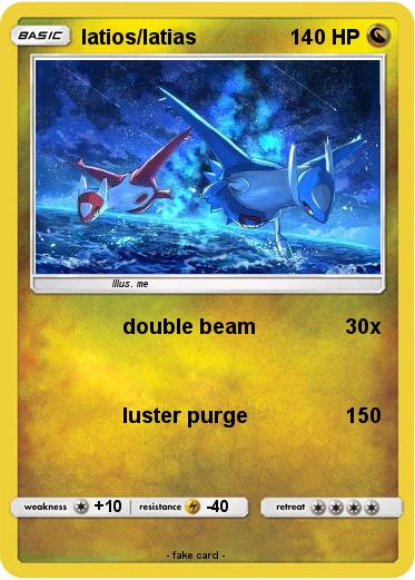 Pokemon latios/latias