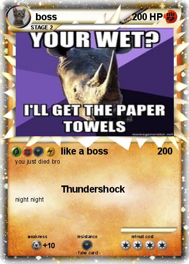 Pokemon boss