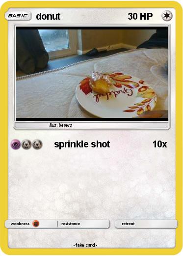 Pokemon donut