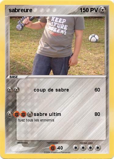 Pokemon sabreure