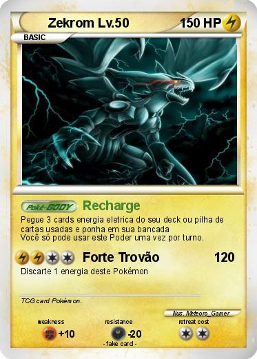 Pokemon Zekrom Lv.50