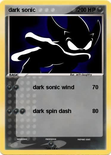 Pokemon dark sonic