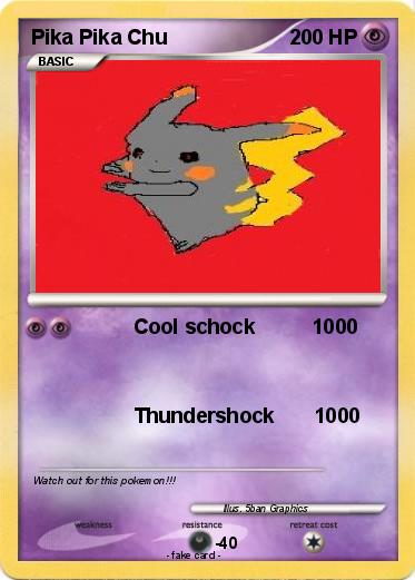 Pokemon Pika Pika Chu