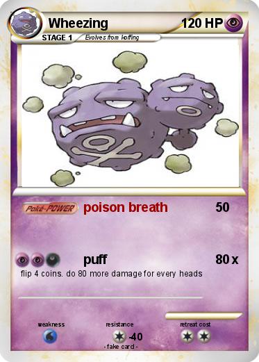 Pokemon Wheezing
