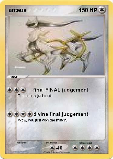 Pokemon arceus