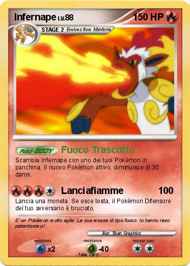 Pokemon Infernape