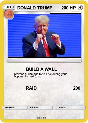 Pokemon DONALD TRUMP