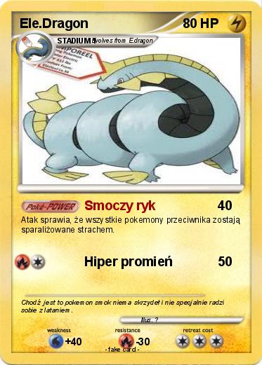 Pokemon Ele.Dragon