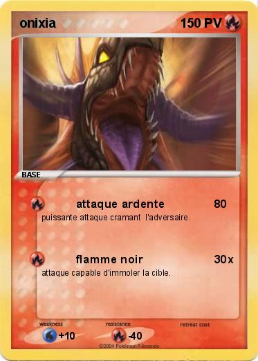 Pokemon onixia