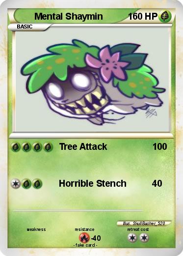 Pokemon Mental Shaymin