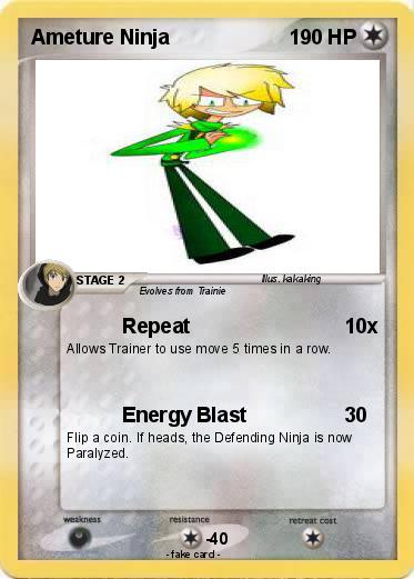 Pokemon Ameture Ninja