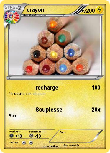 Pokemon crayon