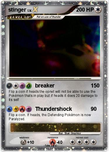 Pokemon stinger