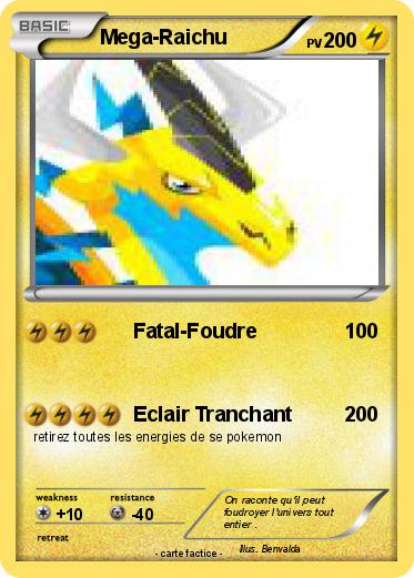 Pokemon Mega-Raichu