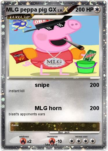 Pokemon MLG peppa pig GX
