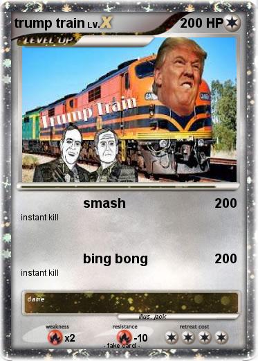 Pokemon trump train