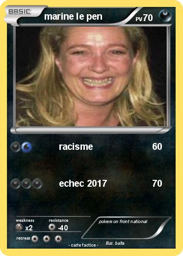 Pokemon marine le pen