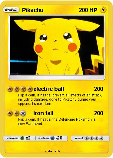 Pokemon Pikachu