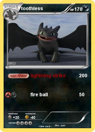 Pokemon toothless