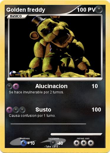 Pokemon Golden freddy