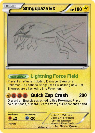 Pokemon Stingquaza EX