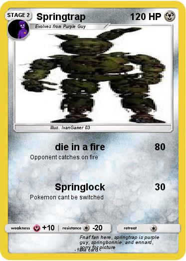 Pokemon Springtrap