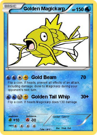 Pokemon Golden Magickarp